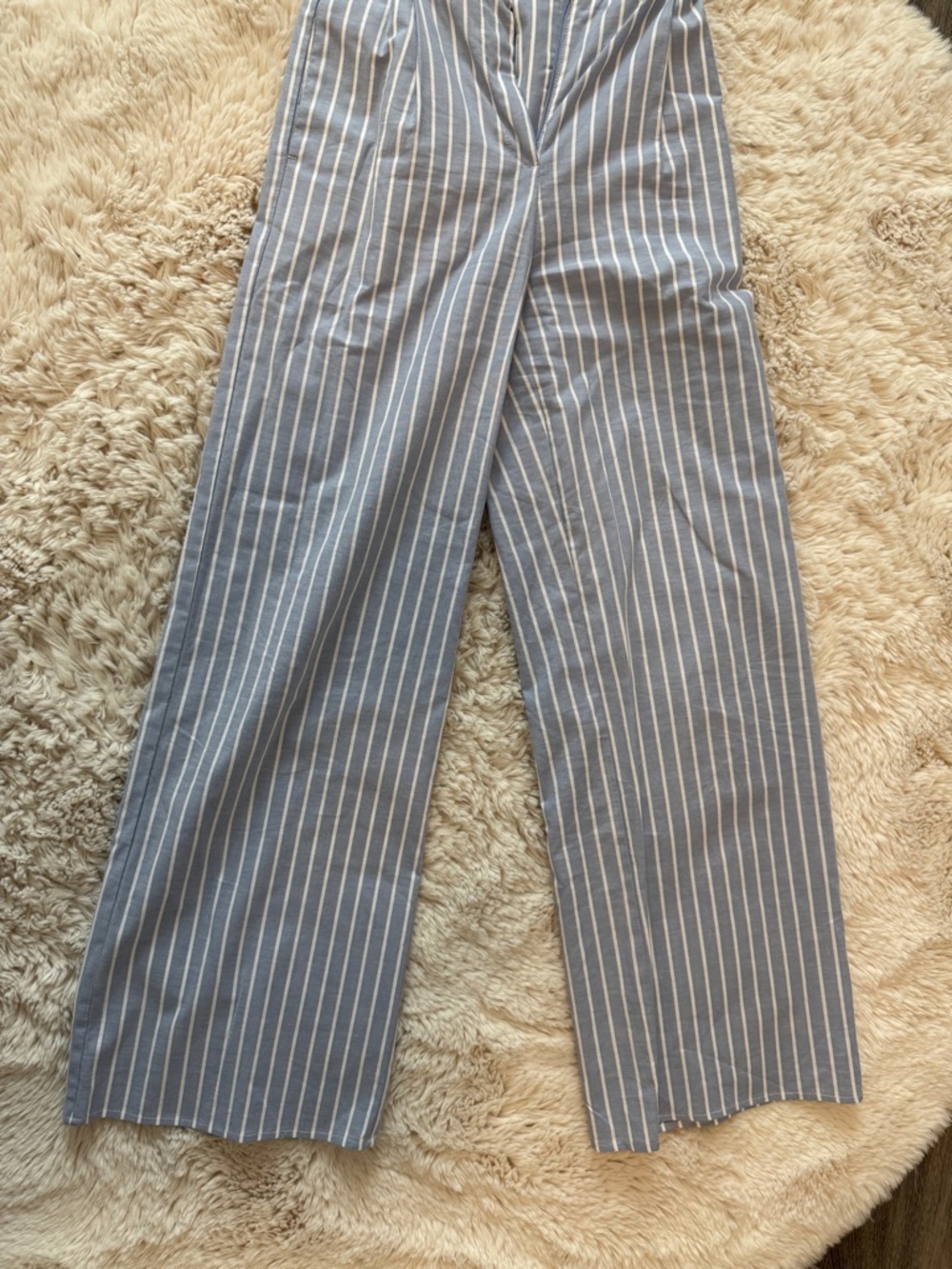 Dynamite linen striped trouser